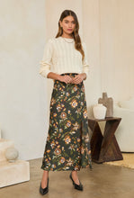 Load image into Gallery viewer, Autumn Romance Floral Maxi Skirt