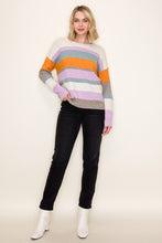 Load image into Gallery viewer, Golden Harvest Striped Sweater