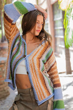 Load image into Gallery viewer, Brownie Points Button Down Cardigan