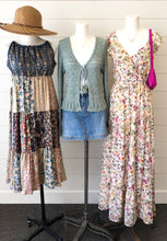 Load image into Gallery viewer, Wildflower Mosaic Boho Dress