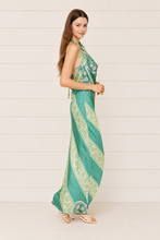 Load image into Gallery viewer, In The Moment Printed Halter Maxi Dress