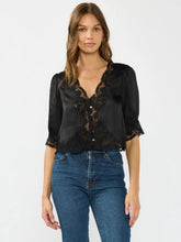Load image into Gallery viewer, Midnight Mood Lace Top