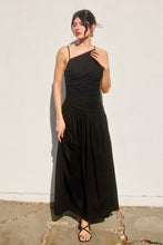 Load image into Gallery viewer, Midnight Magic Drop Waist Maxi Dress