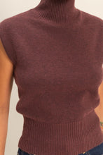 Load image into Gallery viewer, Harper Mock Neck Sleeveless Sweater