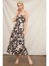Load image into Gallery viewer, Good Energy Floral Midi Dress