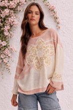 Load image into Gallery viewer, Sunlit Daisy Patched Waffle Top