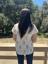 Load image into Gallery viewer, Botanical Grace Floral Top