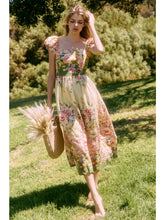 Load image into Gallery viewer, Garden Tea Party Floral Dress