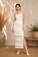 Load image into Gallery viewer, Ethereal Glow Ruffle Tiered Dress