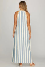 Load image into Gallery viewer, Salt & Sky Halter Maxi Dress