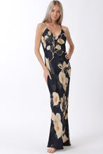 Load image into Gallery viewer, Valencia Floral Slip Maxi Dress