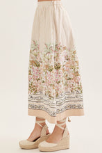 Load image into Gallery viewer, Me In Capri Floral Midi Skirt