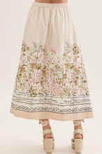 Load image into Gallery viewer, Me In Capri Floral Midi Skirt