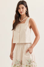 Load image into Gallery viewer, Me In Capri Striped Top