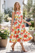 Load image into Gallery viewer, Sunny Daze Floral Zip Front Dress