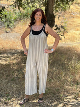 Load image into Gallery viewer, European Summer Striped Jumpsuit