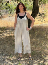 Load image into Gallery viewer, European Summer Striped Jumpsuit