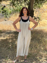 Load image into Gallery viewer, European Summer Striped Jumpsuit