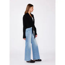 Load image into Gallery viewer, 3 Way Tie Waffle Knit Cardigan