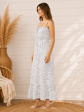 Load image into Gallery viewer, Verona Skies Floral Maxi Dress
