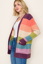 Load image into Gallery viewer, Sunrise Sunset Striped Cardigan