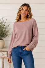 Load image into Gallery viewer, Dream Away Boatneck Sweater
