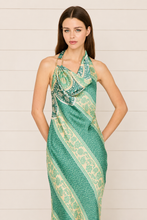 Load image into Gallery viewer, In The Moment Printed Halter Maxi Dress