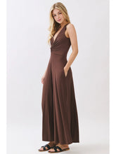 Load image into Gallery viewer, Espresso Hour Wide Leg Jumpsuit