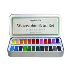 Load image into Gallery viewer, Sugarboo & Co. Watercolor Tin Paint Set