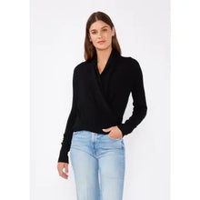 Load image into Gallery viewer, 3 Way Tie Waffle Knit Cardigan