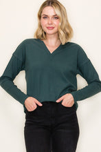 Load image into Gallery viewer, Coziest Ever V-Neck Pullover Top