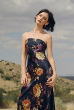 Load image into Gallery viewer, Nightfall Floral Maxi Dress