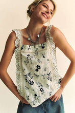 Load image into Gallery viewer, Evie Eyelet Embroidered Tank
