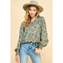 Load image into Gallery viewer, Serene Meadow Floral Top
