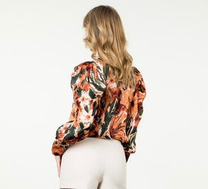 Falling For You Floral Blouse