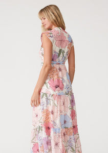 Sweet Nothings Floral Cap Maxi Dress