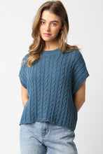 Load image into Gallery viewer, Cool And Clever Cable Knit Sweater

