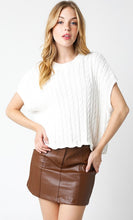 Load image into Gallery viewer, Cool And Clever Cable Knit Sweater
