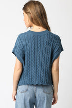 Load image into Gallery viewer, Cool And Clever Cable Knit Sweater
