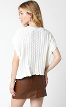 Load image into Gallery viewer, Cool And Clever Cable Knit Sweater

