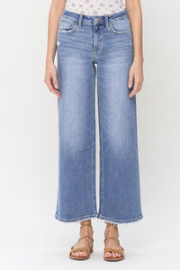 Eye Catching High Rise Wide Leg Jeans