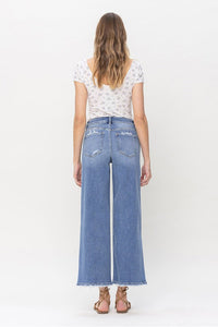 Eye Catching High Rise Wide Leg Jeans