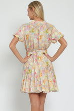 Load image into Gallery viewer, Daffodil Dreams Floral Mini Dress
