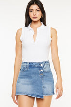 Load image into Gallery viewer, Crisscross Cutie Denim Skort
