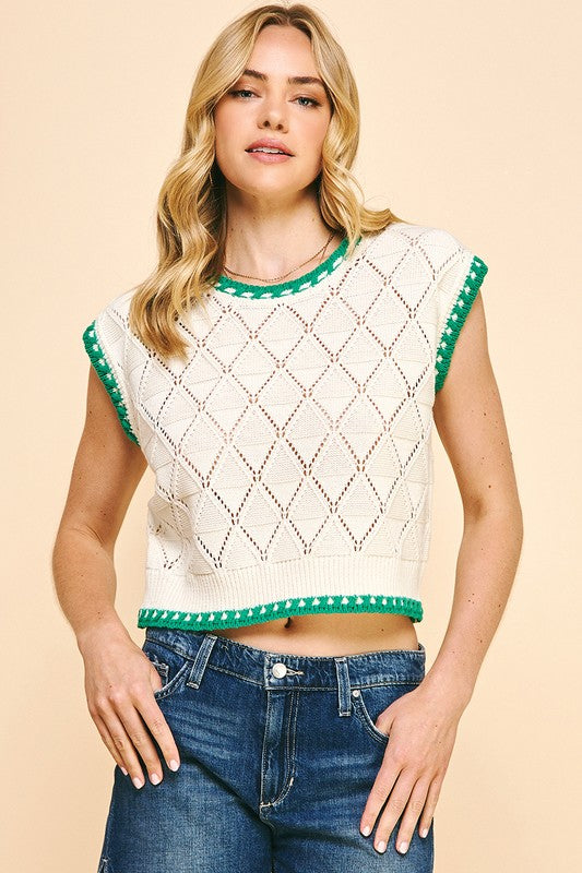 Whispering Willow Crochet Top