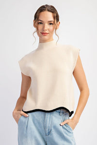 Waves Of Wonder Short Sleeve Sweater