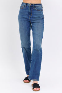Allison High Rise Straight Jeans