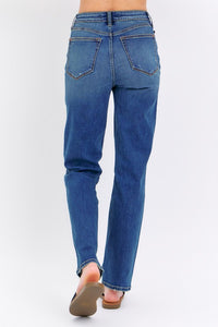 Allison High Rise Straight Jeans