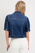 Load image into Gallery viewer, Perfect Puff Short Sleeve Denim Jacket
