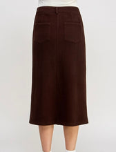 Load image into Gallery viewer, Wanderer Soft Corduroy Midi Skirt
